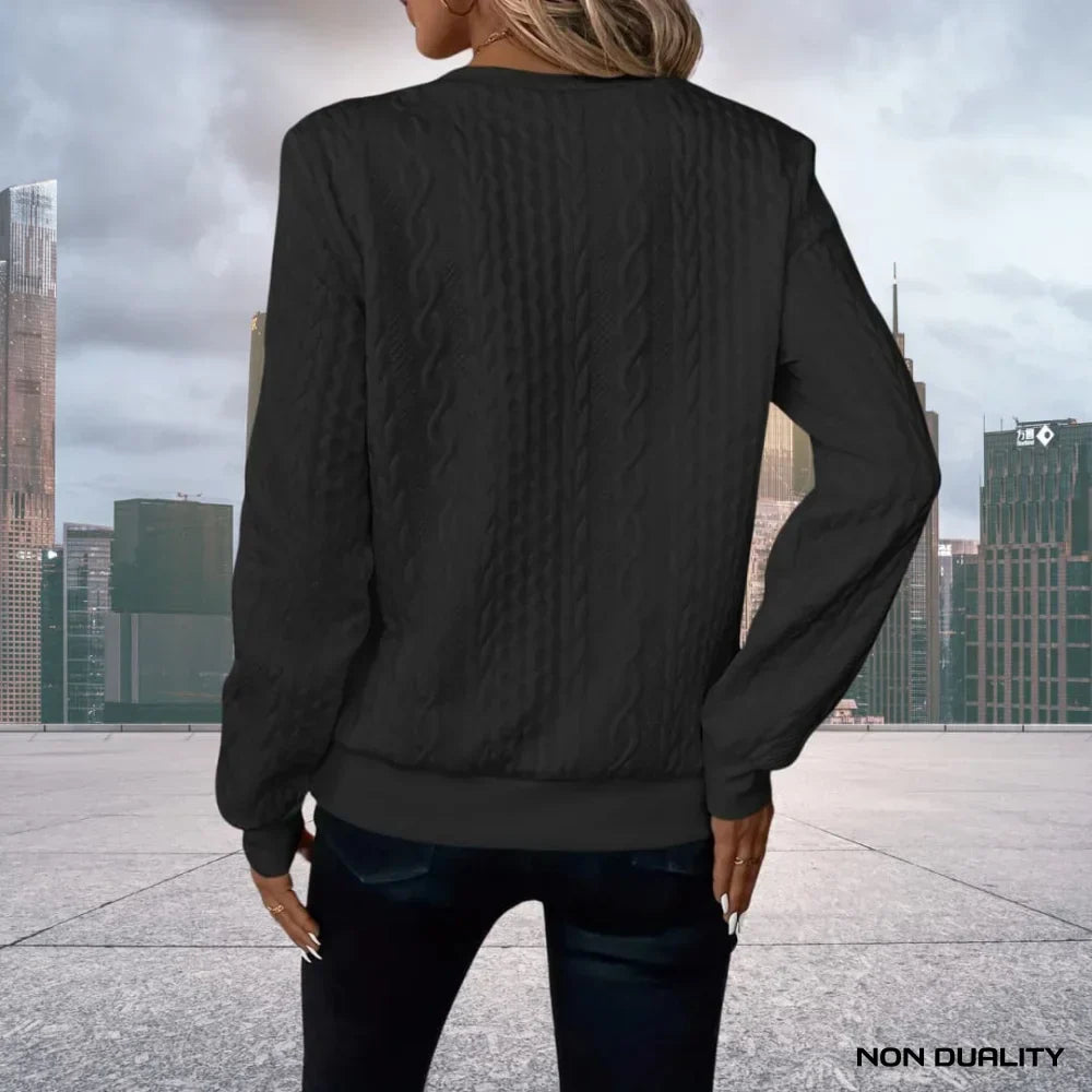 Talia | Non-Duality Zip-Up Sweater