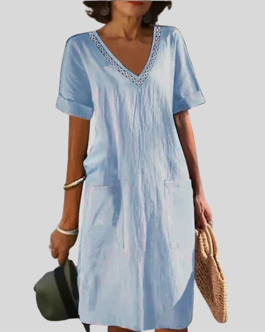 Talia | Breathable Summer Dress With Soft Waist