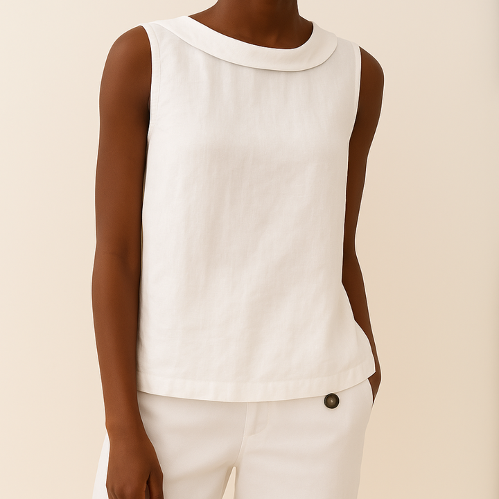 Talia | Sleeveless Elegant Top