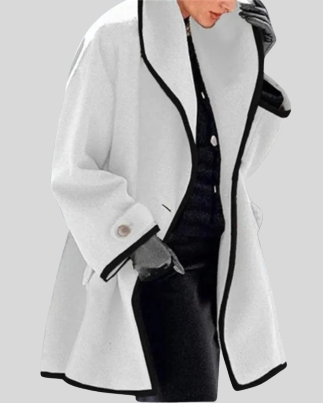 Talia | Windproof Wool Winter Coat