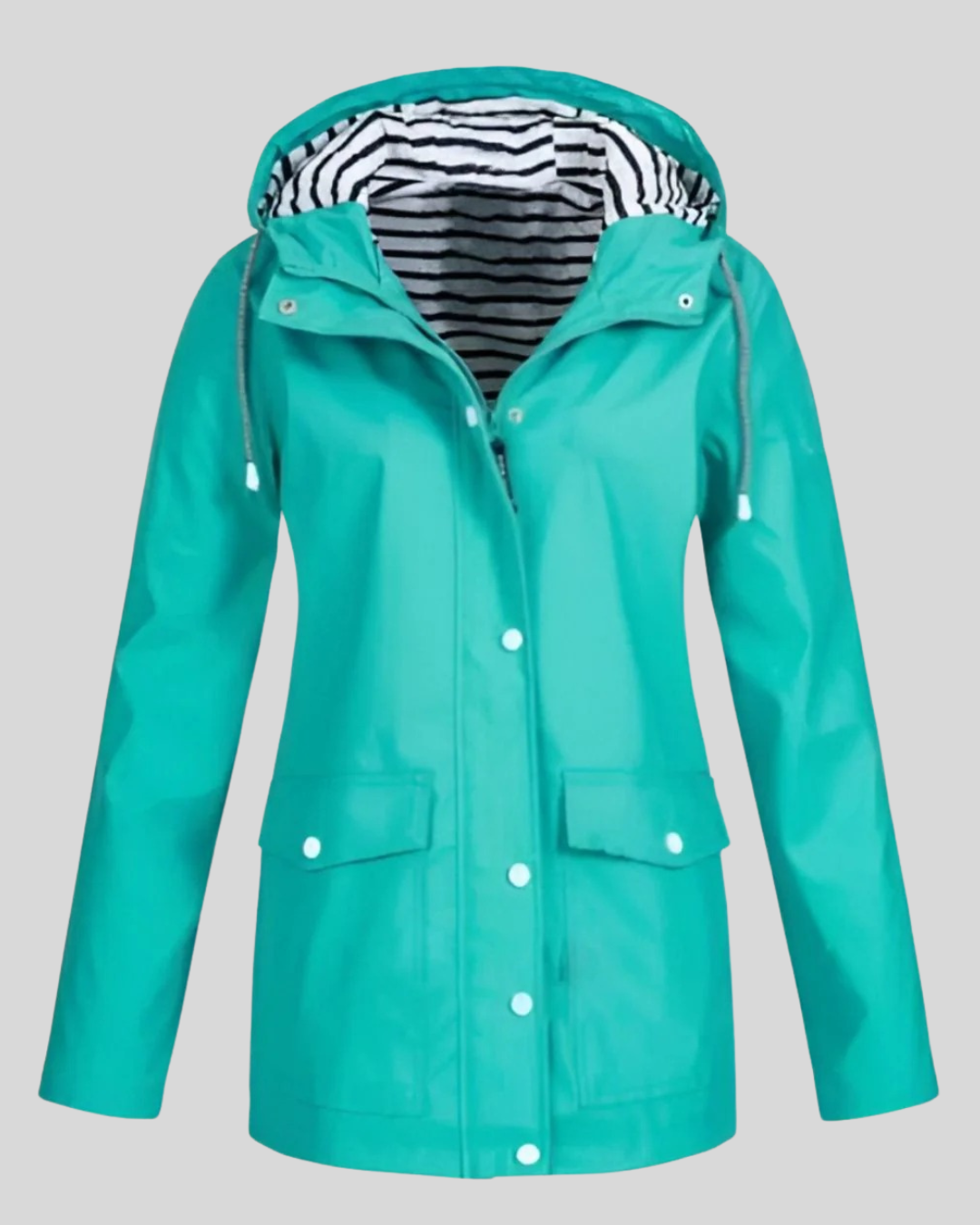 Talia | Waterproof & Windproof Lightweight Long Jacket