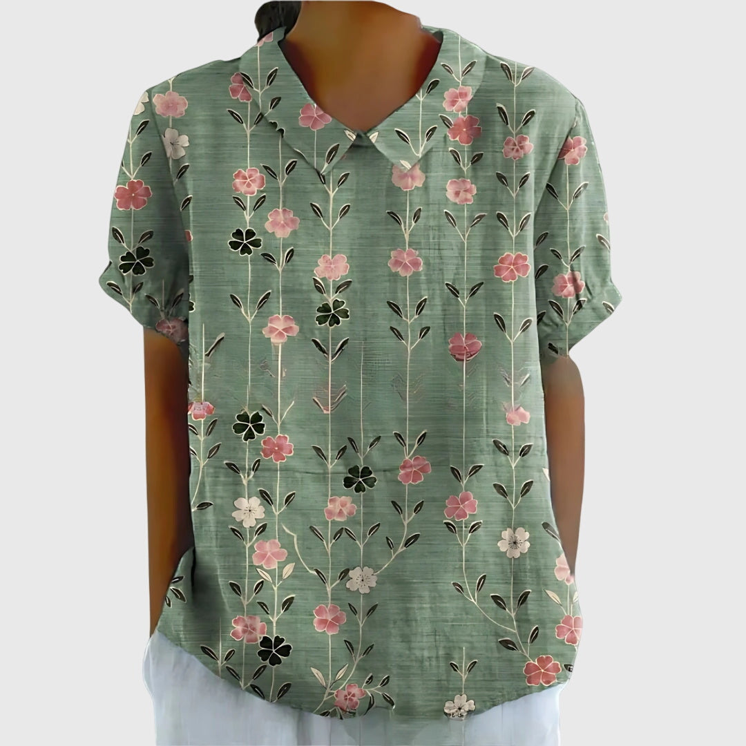 Talia | Floral Blouse