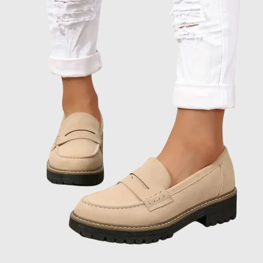 Talia | Timeless Suede Loafers
