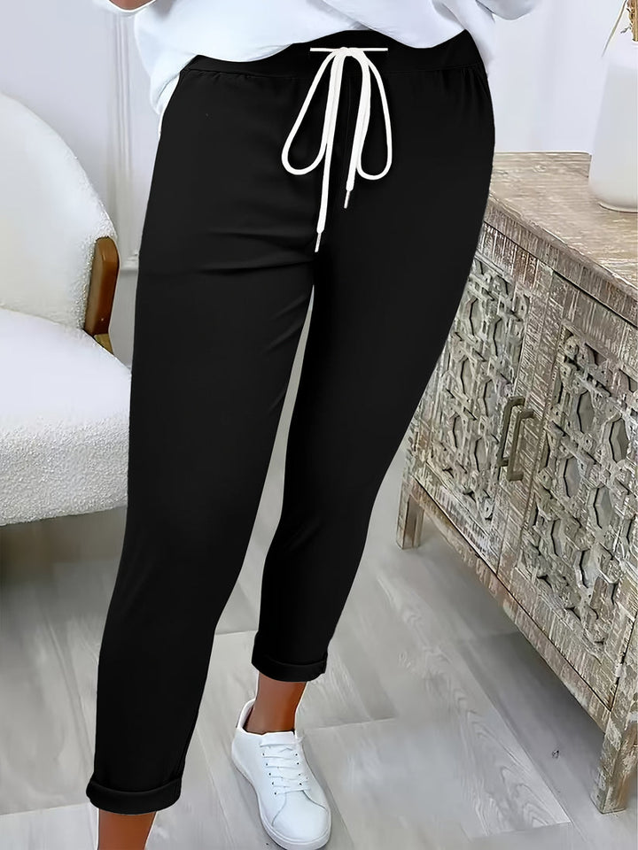 Talia | Comfortable Drawstring Trousers