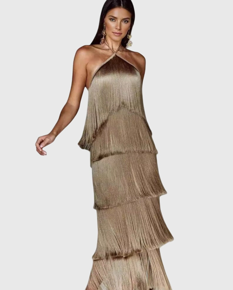 Talia | Tassel Dress