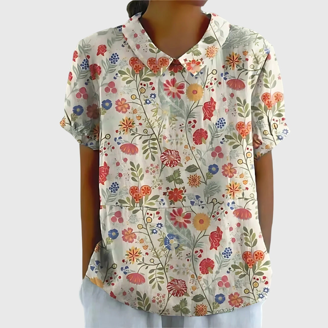 Talia | Floral Blouse