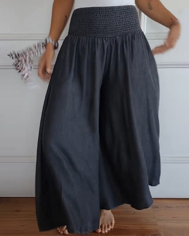 Talia | Comfy Wide-Leg Trousers