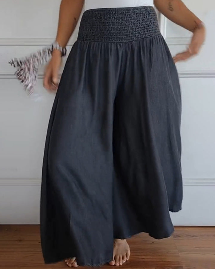Talia | Comfy Wide-Leg Trousers
