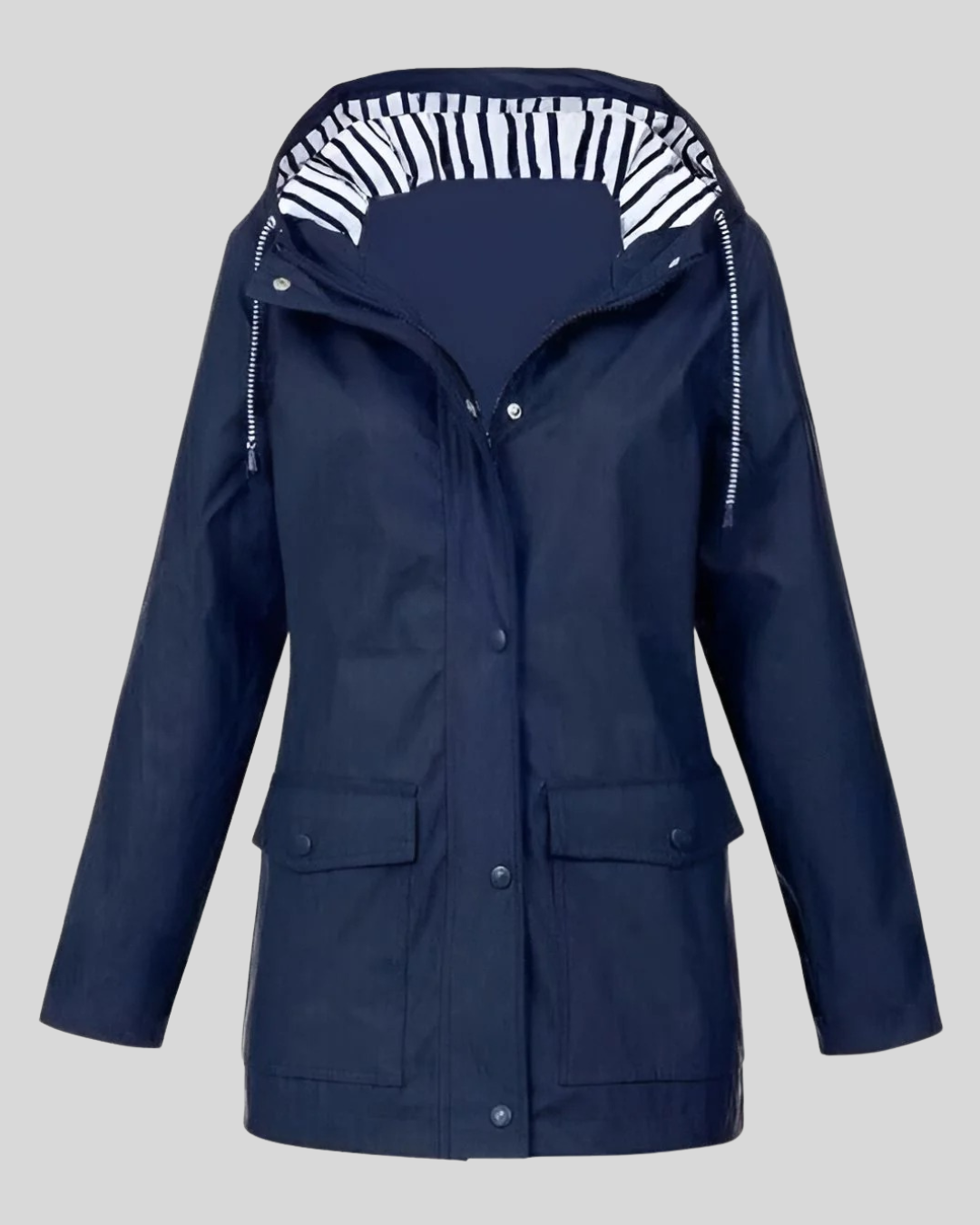 Talia | Waterproof & Windproof Lightweight Long Jacket