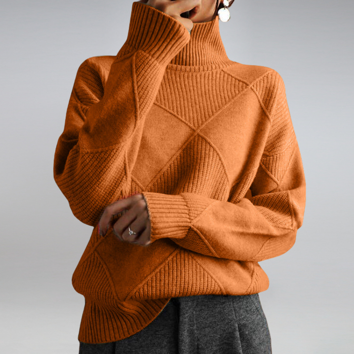 Talia | Luxe Textured Winter Sweater