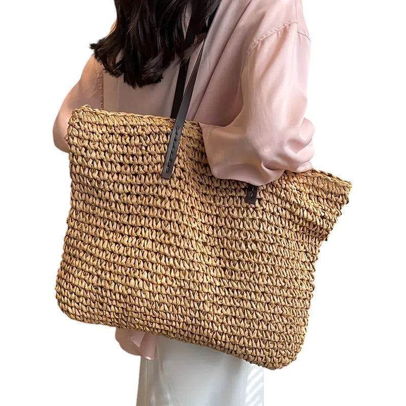 Talia | Woven Tote Bag