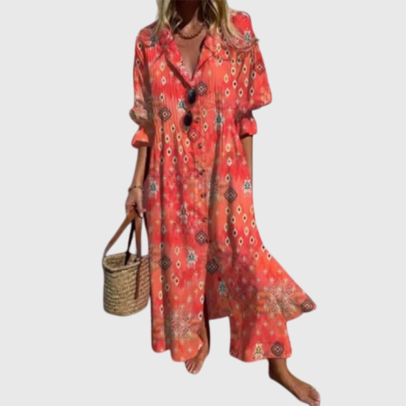 Talia | Elegant Bohemian Dress