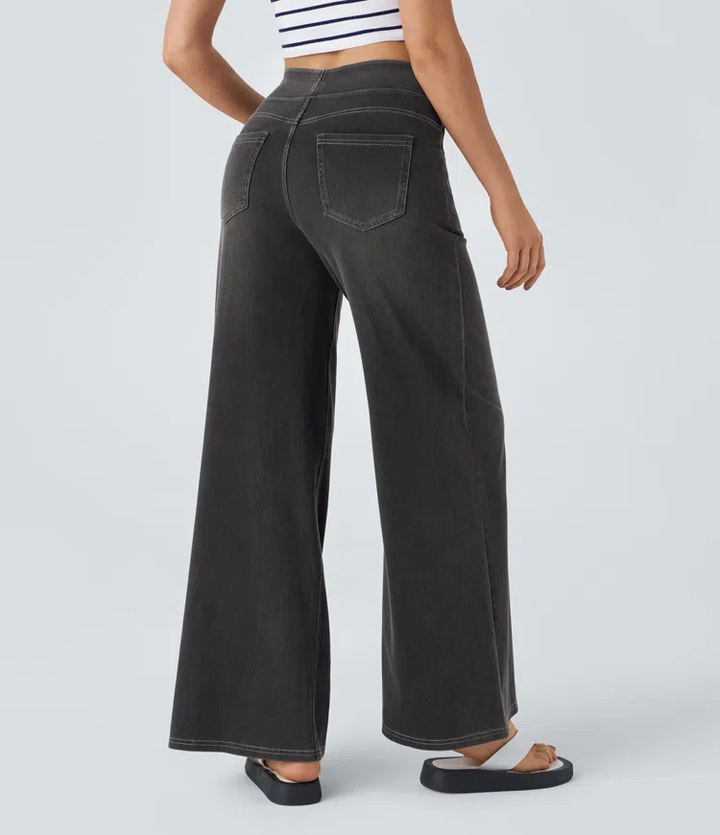 Talia | Relaxed Fit Wide-Leg Jeans