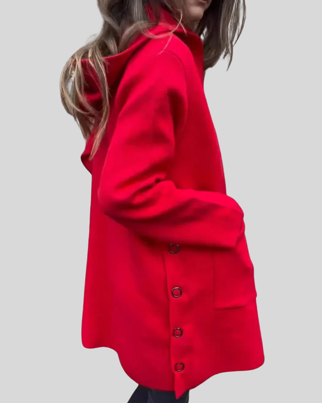 Talia | Hooded Woolen Coat for Everyday Warmth