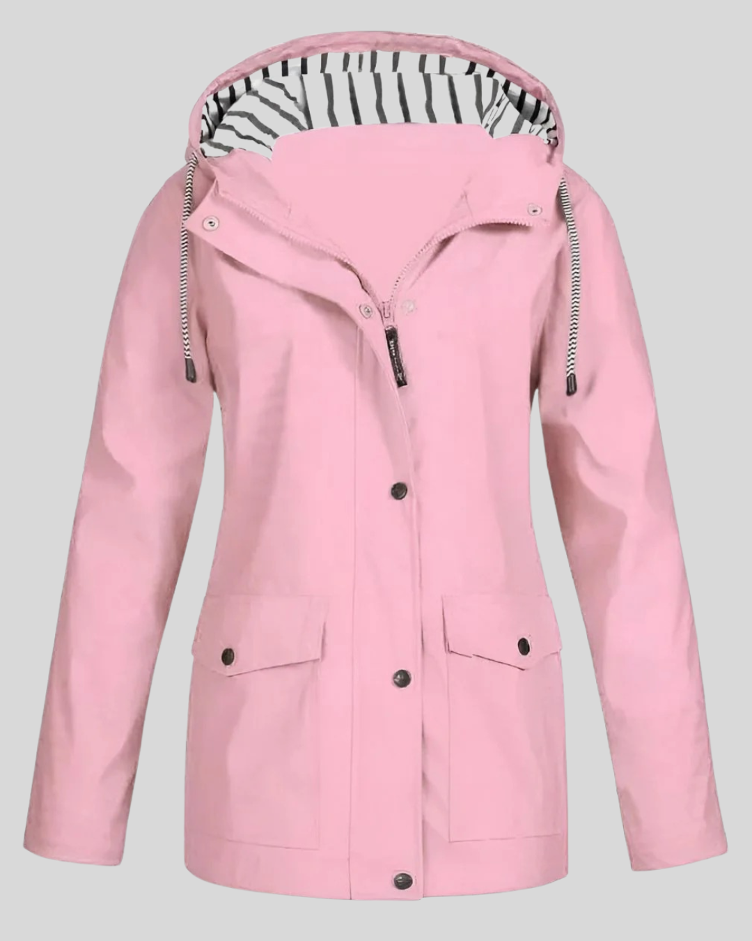 Talia | Waterproof & Windproof Lightweight Long Jacket