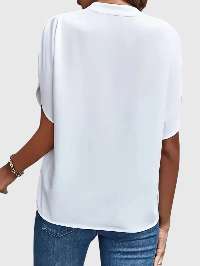 Talia | Soft and Elegant V-Neck Shirt