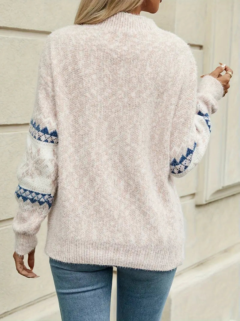 Talia | Icelandic Patterned Sweater