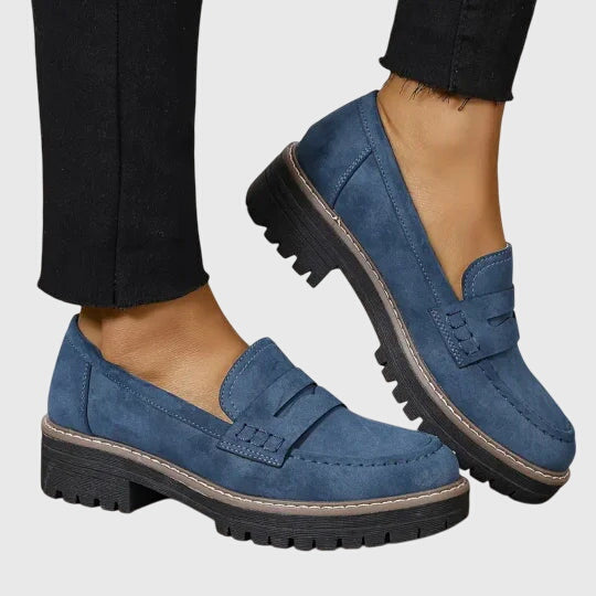 Talia | Timeless Suede Loafers