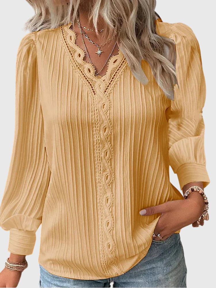 Talia | Elegant Pullover Blouse