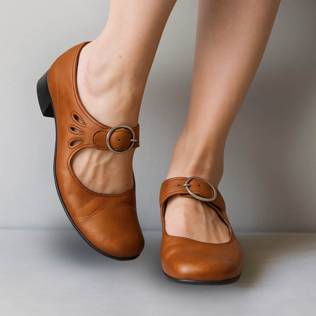 Talia | Orthopaedic Leather Sandals with Comfortable Sole