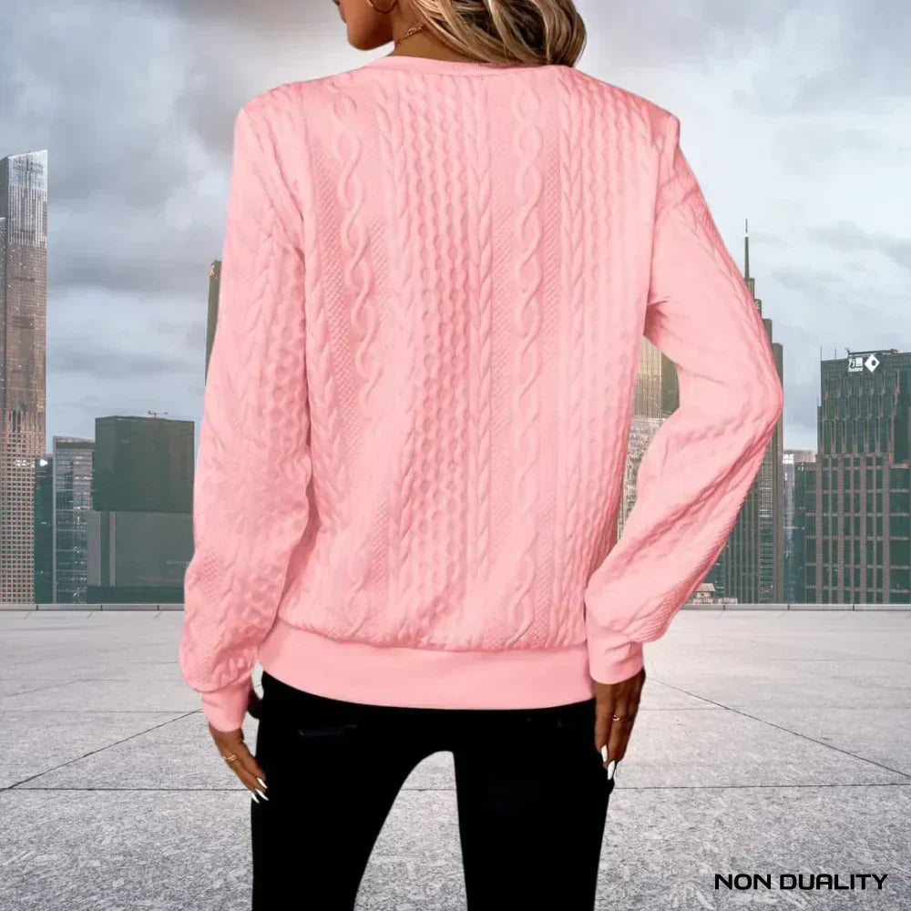 Talia | Non-Duality Zip-Up Sweater