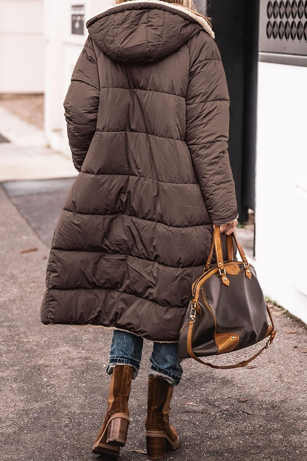 Talia | Luxe Reversible Sherpa Coat
