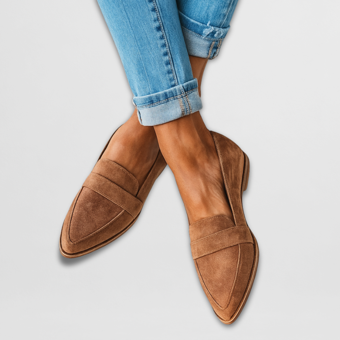 Talia | Soft Suede Loafers