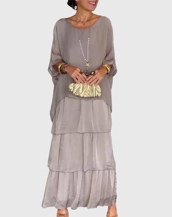 Talia | Long and Flowing Elegant Dress