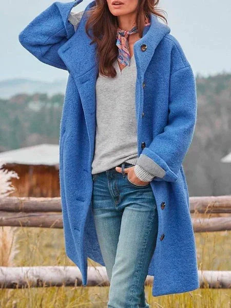 Talia | Mid-Length Stylish Coat for Autumn Days