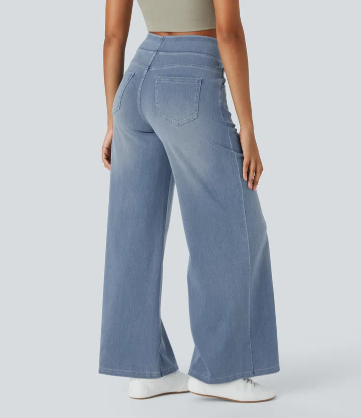 Talia | Relaxed Fit Wide-Leg Jeans