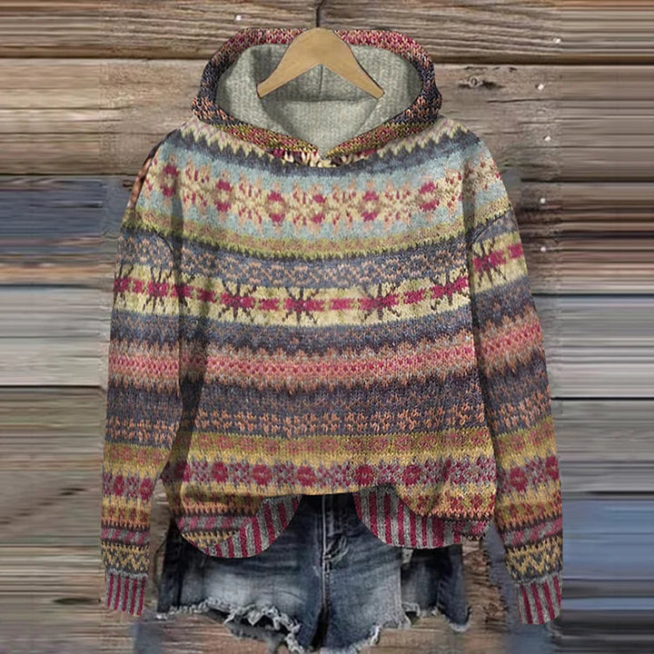 Talia | Ethnic Retro Hoodie