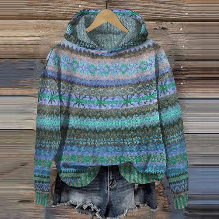 Talia | Ethnic Retro Hoodie