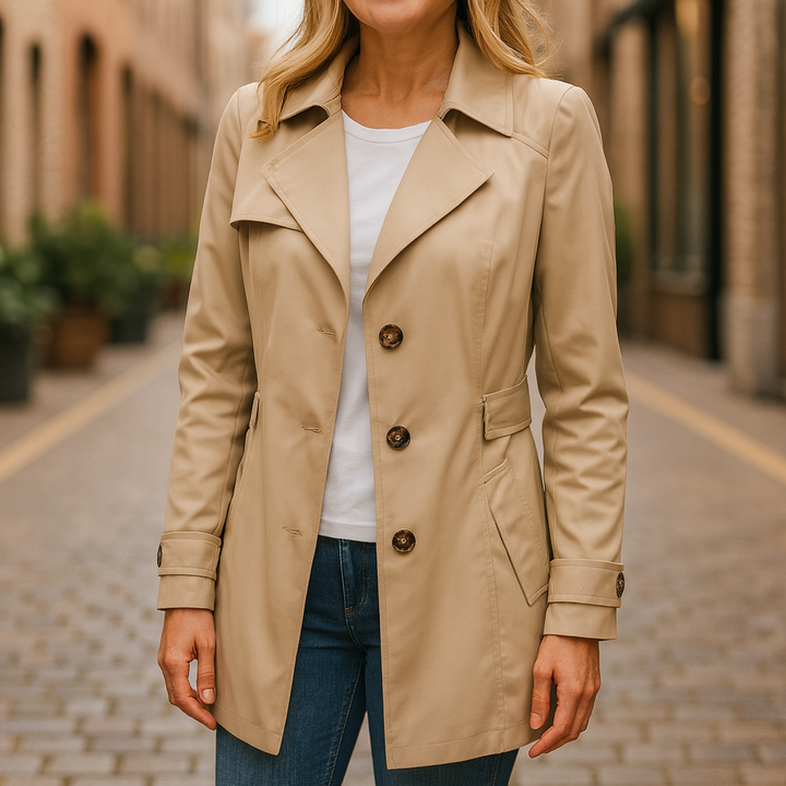 Talia | Elegant Autumn Trench Coat
