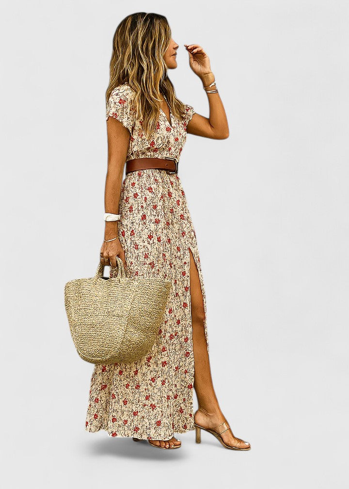 Talia | Stylish Boho Maxi Dress