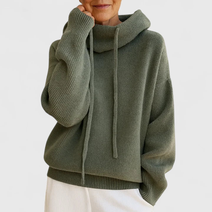 Talia | Cozy Knit Hoodie