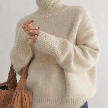 Talia | Luxe Cashmere Turtleneck Sweater
