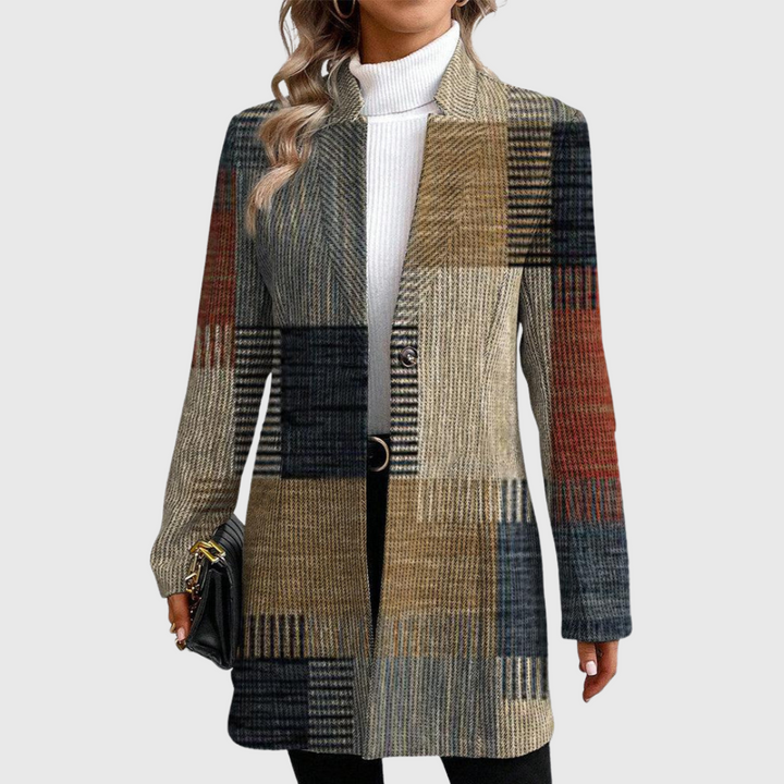 Talia | Elegant Patterned Blazer
