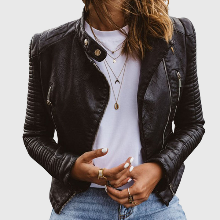 Talia | Genuine Leather Jacket