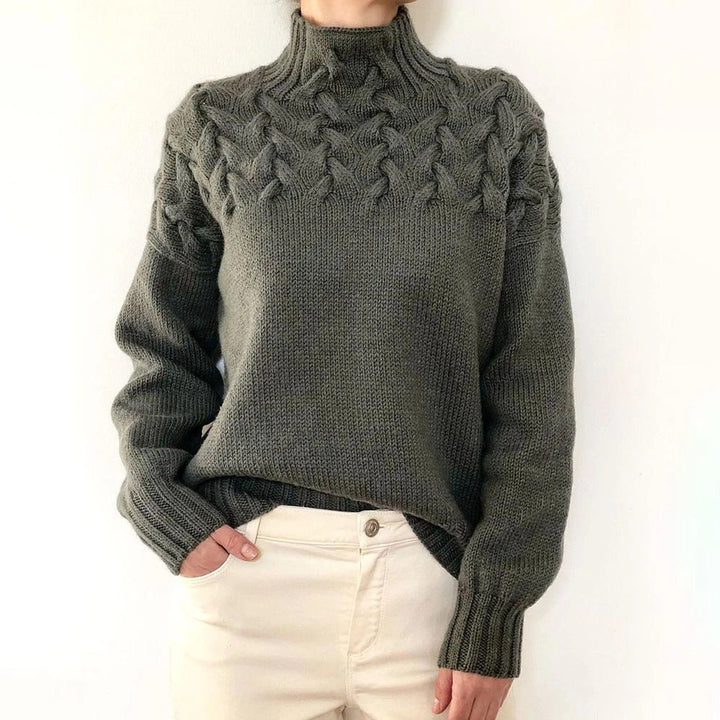 Talia | Warm Knitted Turtleneck
