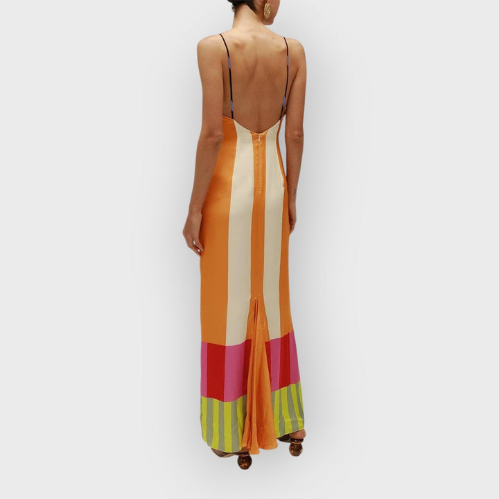 Talia | Kaelin Bengal Multi Paloma Maxi Dress