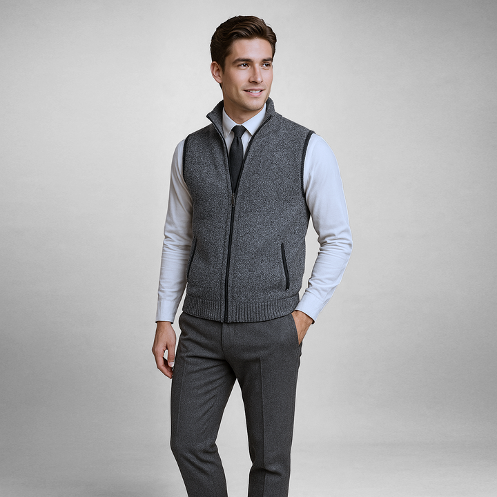 Talia | Full-Zip Sweater Vest