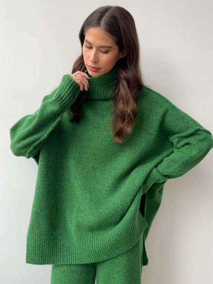 Talia | Turtleneck Knit Set