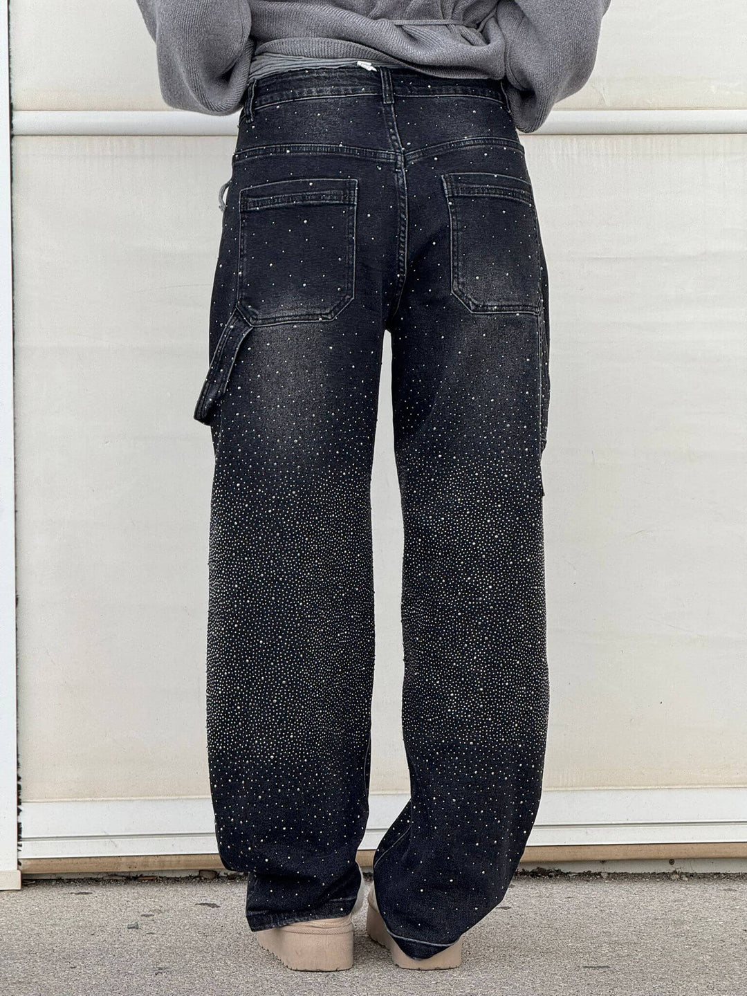 Talia | High-Waist Glitter Jeans