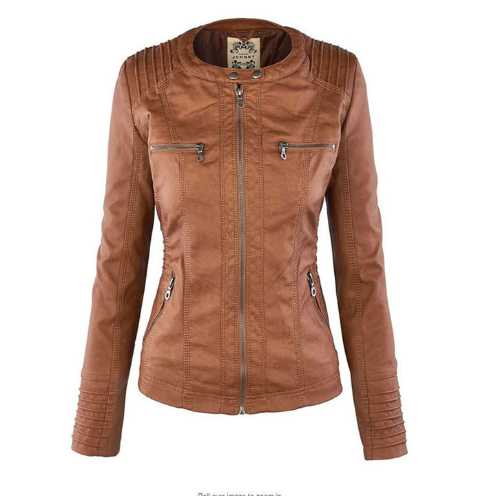 Talia | Elegant and Unique Leather Jacket