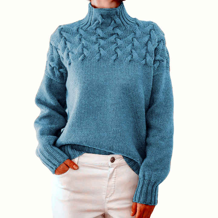 Talia | Warm Knitted Turtleneck