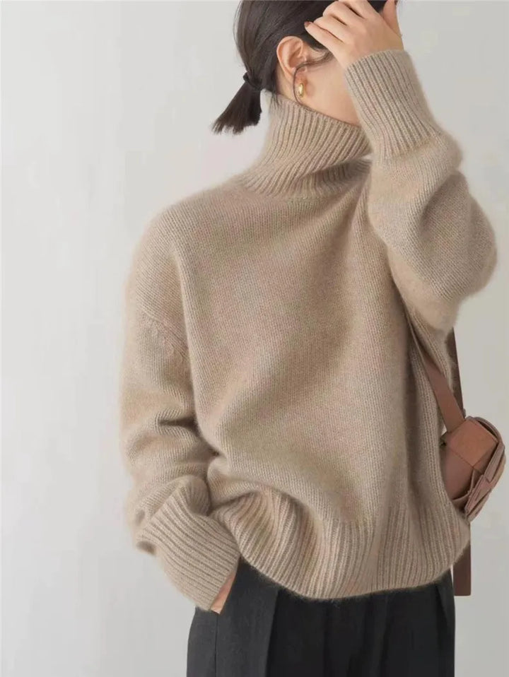 Talia | High Collar Sweater