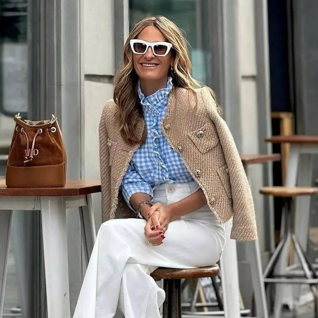 Talia | Tailored Tweed Jacket