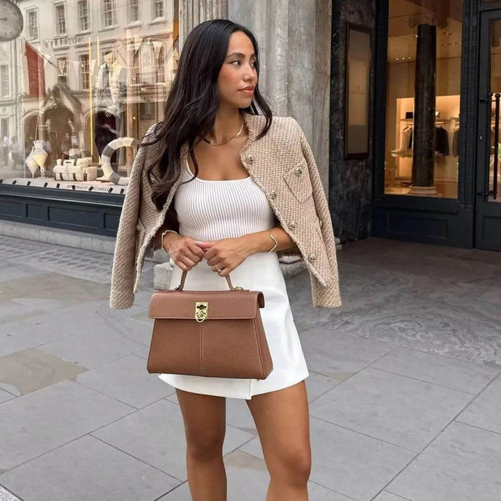 Talia | Tailored Tweed Jacket