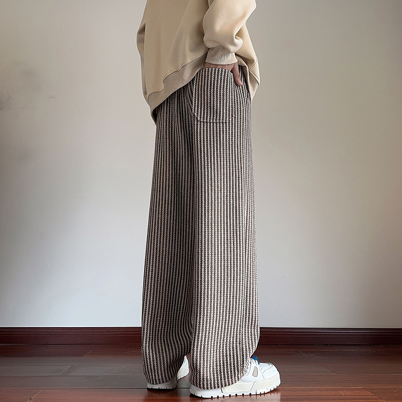 Talia | Modern Herringbone Relaxed Sweatpants