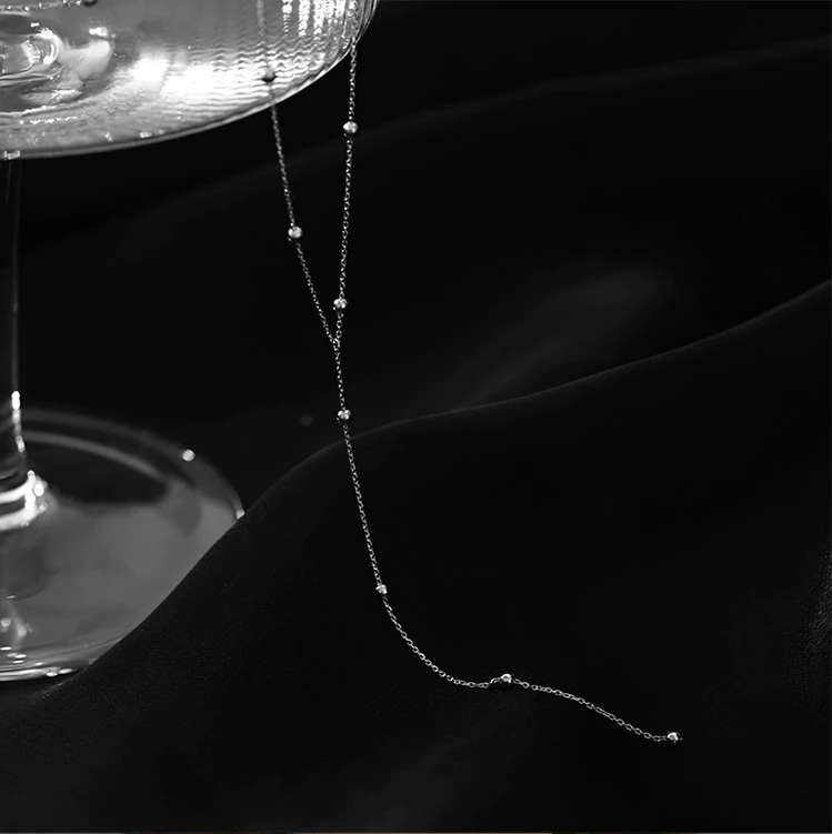 Talia | Collarbone Necklace with Tassels